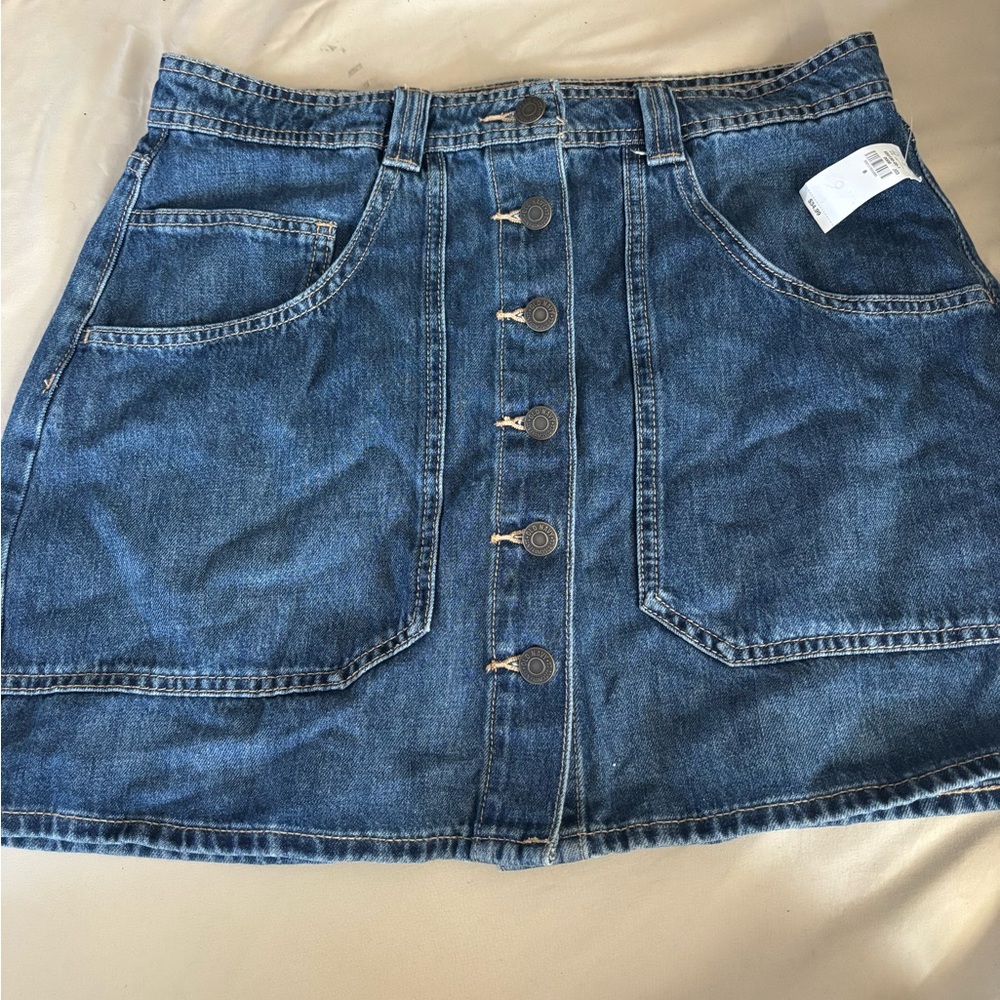 Old Navy Blue Denim Mini Skirt